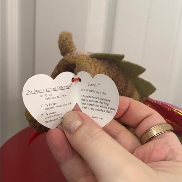 Beanie Baby Scorch - Picture 4 of 6